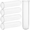 5 Pcs Test Tube Vase Vases Propagation Tubes Convenient Glass Container Hanging Planter Office Transparent 2