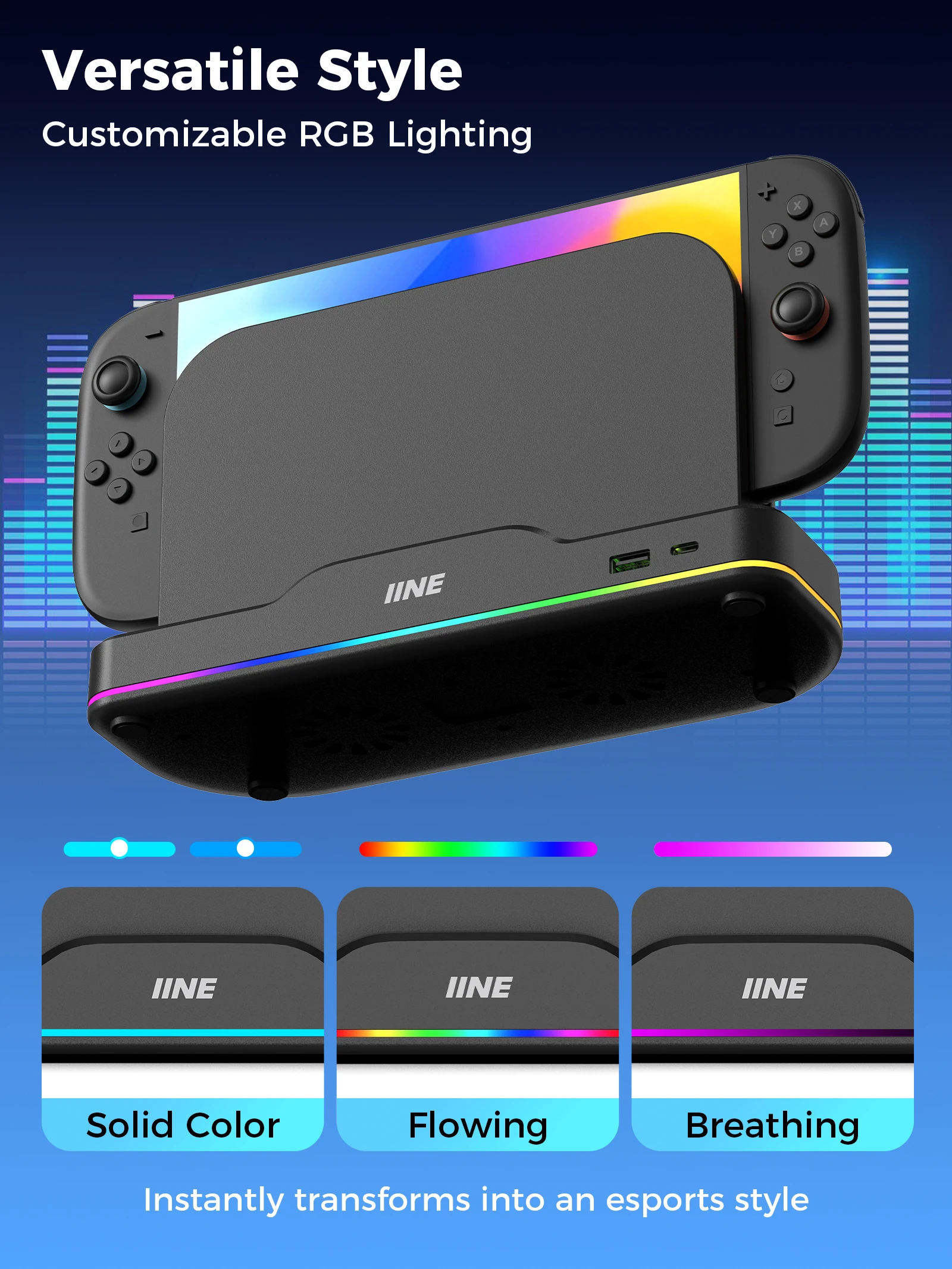 Ventilateur refroidissement Switch 2 RGB