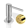 500ml kitchen sink soap dispenser Black dispenser Liquid soap Brass pump head Liquid soap bottle Hand pressed sink counter liqui 1