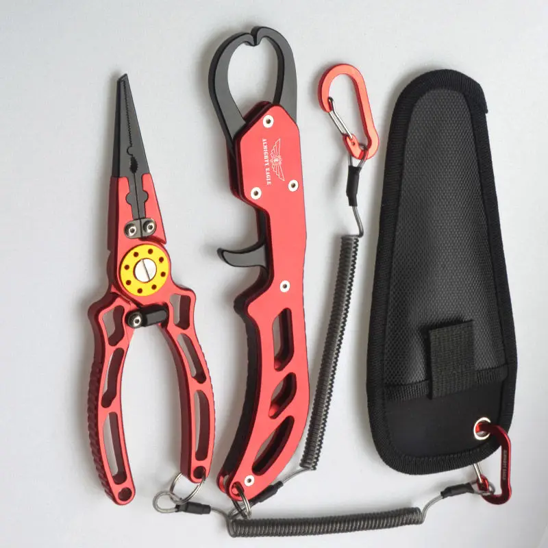 High Precision Multifunctional Fish Controller Set Hook Removal Fish Lifting Cutting Line Fishing Pliers Set Fishing Tools