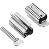 Bathroom Accessories Set Rolling Toothpaste Squeezer Tube Stainless Steel Toothpaste Dispenser Toothpaste Cosmetic Storage Rack 3