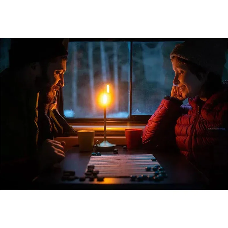 Table Lamp for Bedroom Rechargeable Wireless Touch Lamp Camping Candle Creative Lamp Rechargeable USB-C Deskbar Table 3