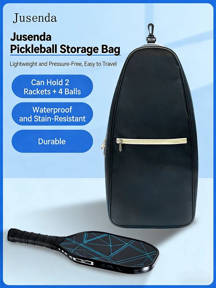 Tennis Padel Racket Cover Bag, Single Shoulder Bag Oxford Cloth Tennis Padel Bags Case, Waterproof Wear-Resistant Pickkle Bag