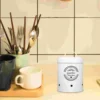 White Garlic Storage Bucket Vegetable Container Potato Jar Ginger Holder Kitchen Supplies Home ganizers Storage Box 3