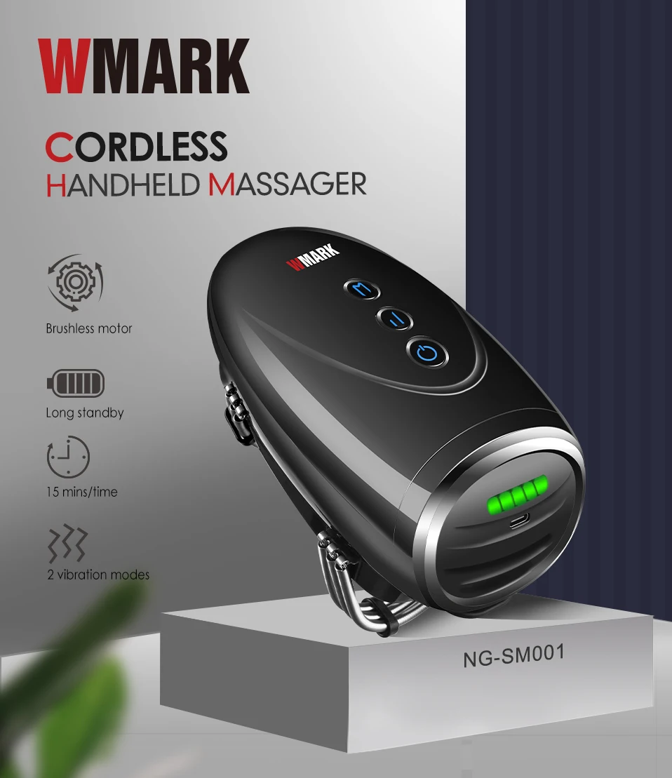 Description Picture 5 of itemWMARK NS-001 Barber Massager cordless handheld