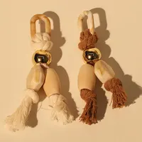 Gracie Handmade Long Beads & Ropes Earrings 5