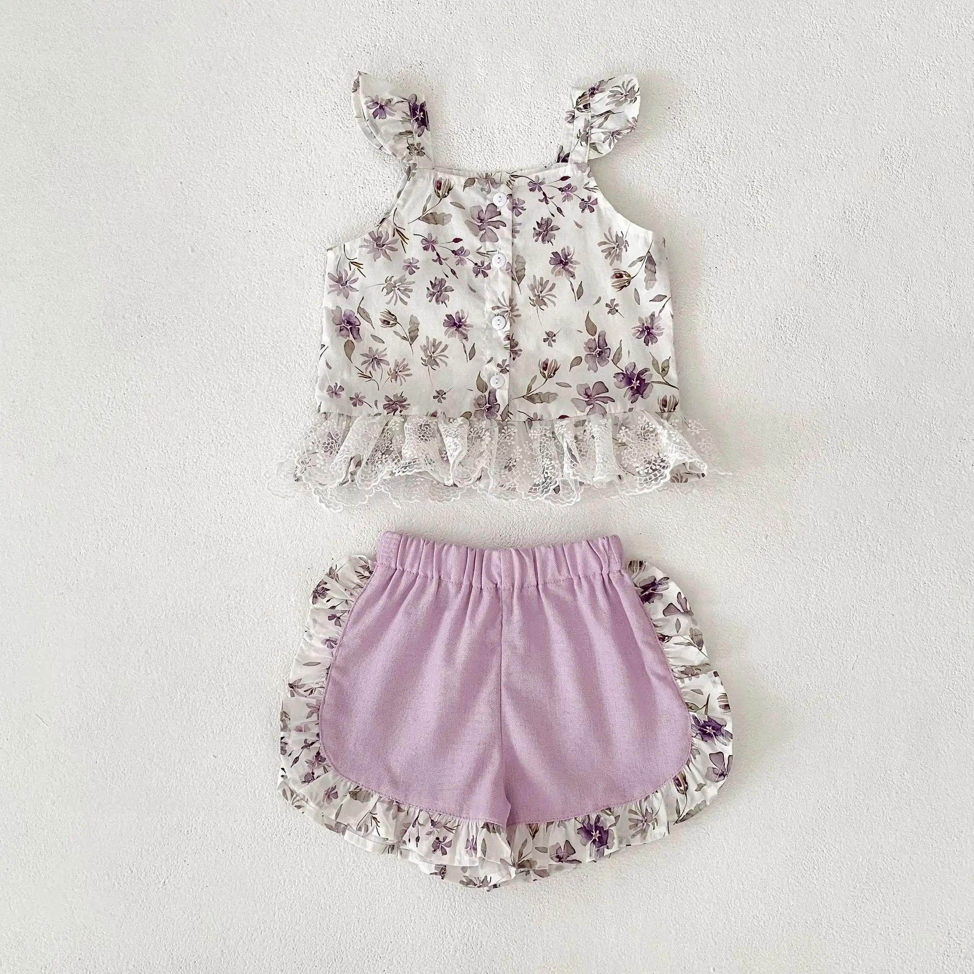 Floral Baby Girl Set 6