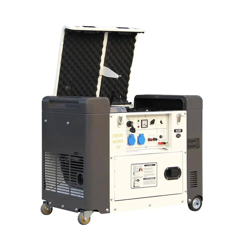 

dies el Generator 7KW Open Top Cover Portable Generator Price