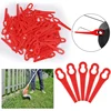 80 Pcs 8.3CM Plastic Grass Trimmer Blade Replacement Blades Lawn Mower Blades For  Einhell Lawn Mower 6