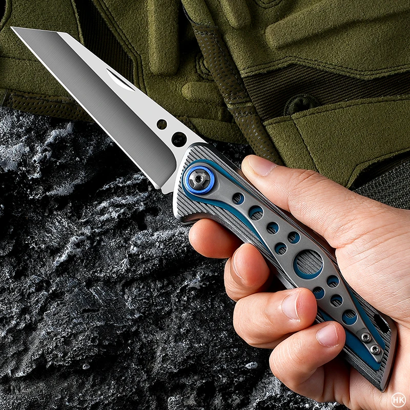 Durable Aluminum Folding Knife With Quick-Open Feature For Easy Adventures