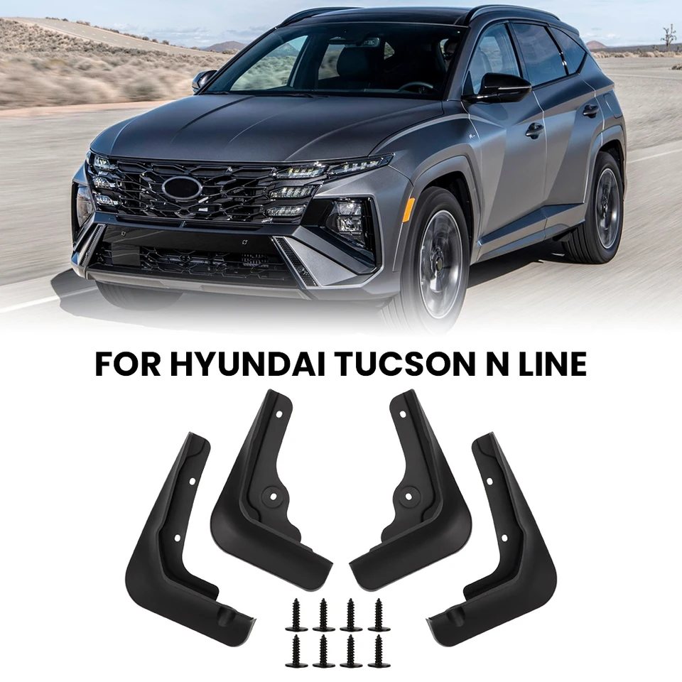 Mud Flaps For Hyundai Tucson 2021-2023 Splash Guard Mudguard Fender