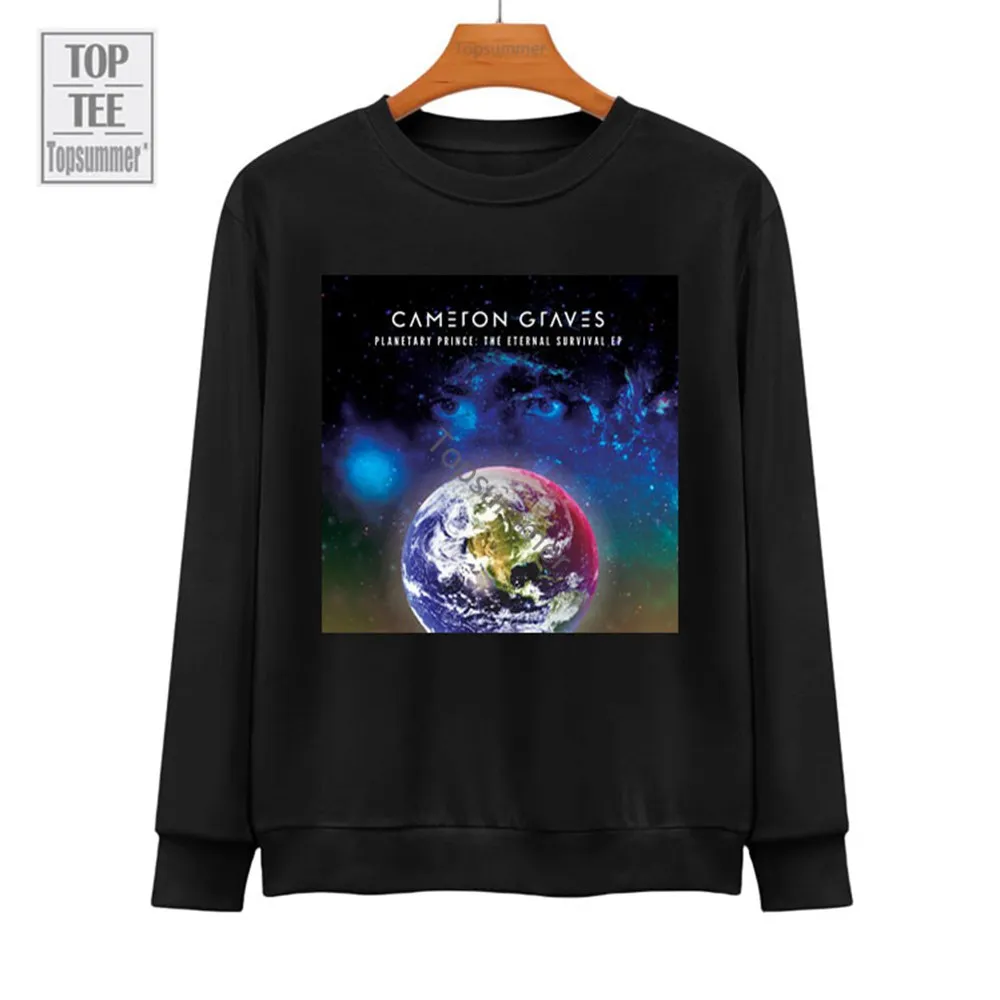

Planetary Prince: The Eternal Survival - Ep Album Sweatshirt Cameron Graves Tour Hoodies Womens Hip Hop Graphic Printed Hoodie