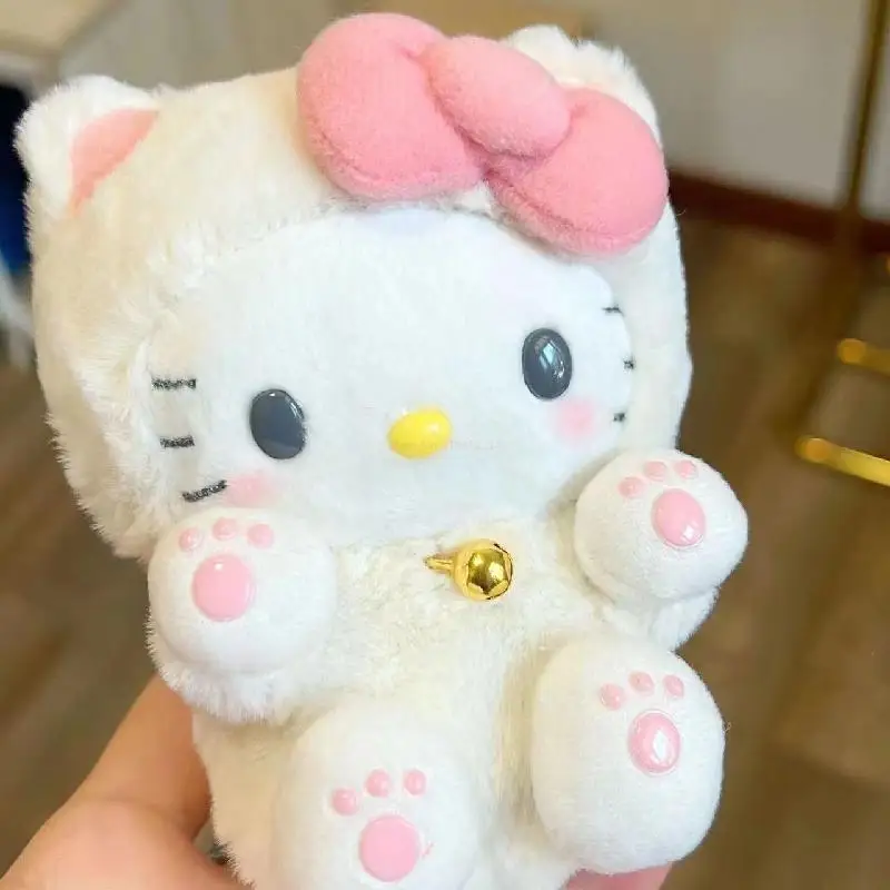 10Cm Sanrio Hello Kitty Cartoon Plushie Peluche Bambola Farcito Zainetto Ciondolo Regalo Piccolo Ornamento Peluche Ragazza Regalo Spotify Premium
