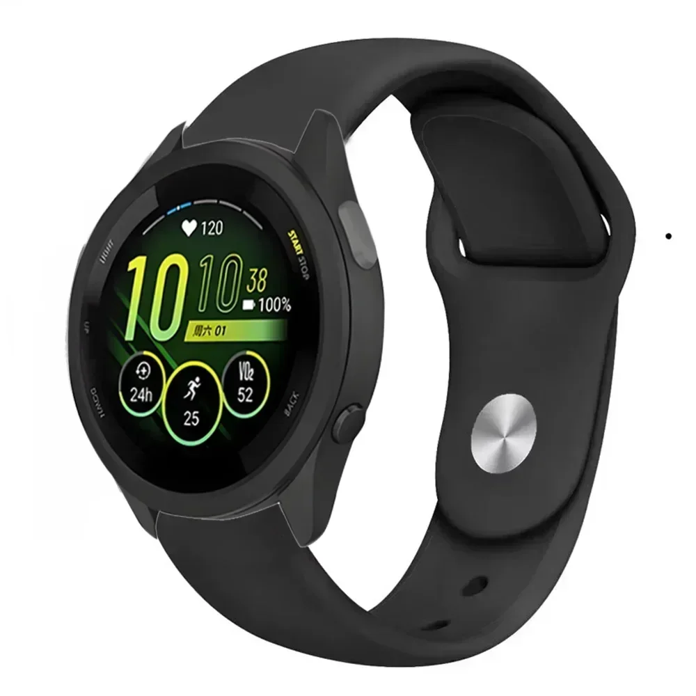 Versatile 22mm Silicone Sport Watch Band - Premium Durable Strap