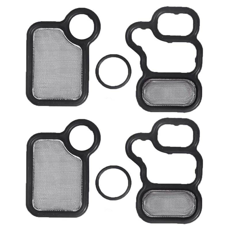 

2X Solenoid Spool Valve Gasket VTEC Solenoid Gasket 15845-RAA-A01 For Honda Civic CRV VTEC K-Series Accord Elements