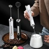 USB Electric Milk Frother,Coffee Maker Blender,Kitchen Mini Wireless Egg Beater,Huang Cream Mixer,Automatic Rotary Whisk Stirrer 1