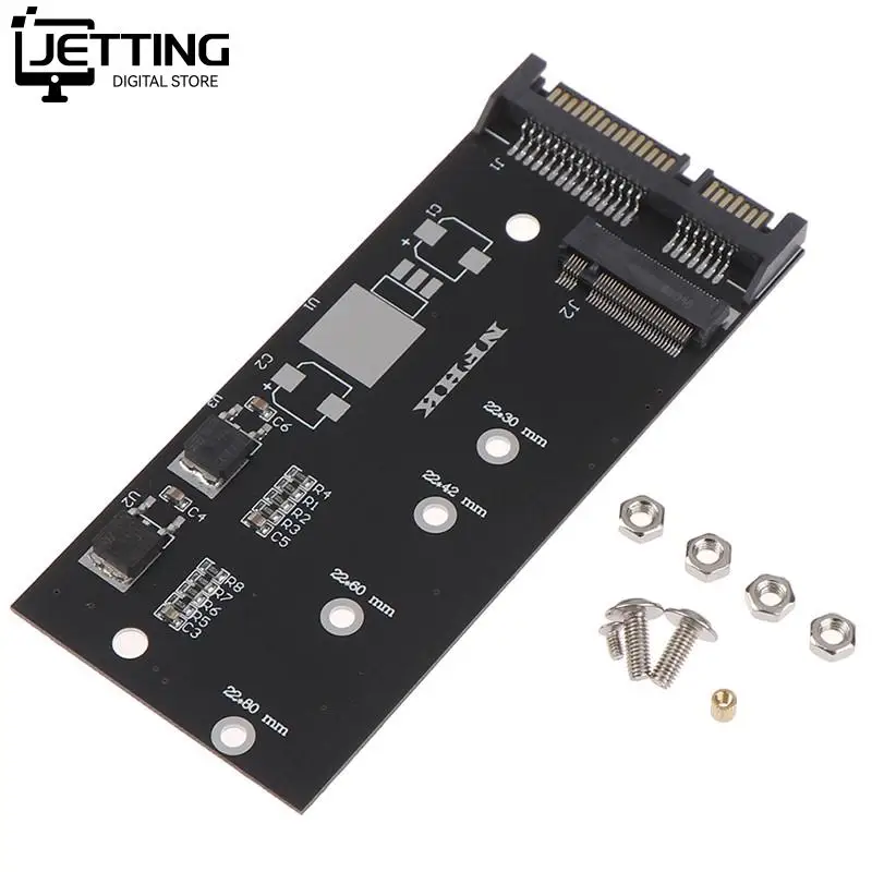 M.2 SATA Adapter Raiser M2 to SATA Adapter M.2 to NGFF Converter 2.5" SATA3 Card B Key 2230-2280 M2 SSD m2 to sata adapter m2 ssd adapter
