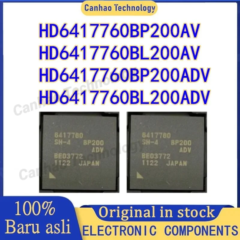 

HD6417760BP200AV HD6417760BL200AV HD6417760BP200ADV HD6417760BL200ADV 6417760SH-4BL200 6417760 6417760SH-4BP200 BGA256 в наличии