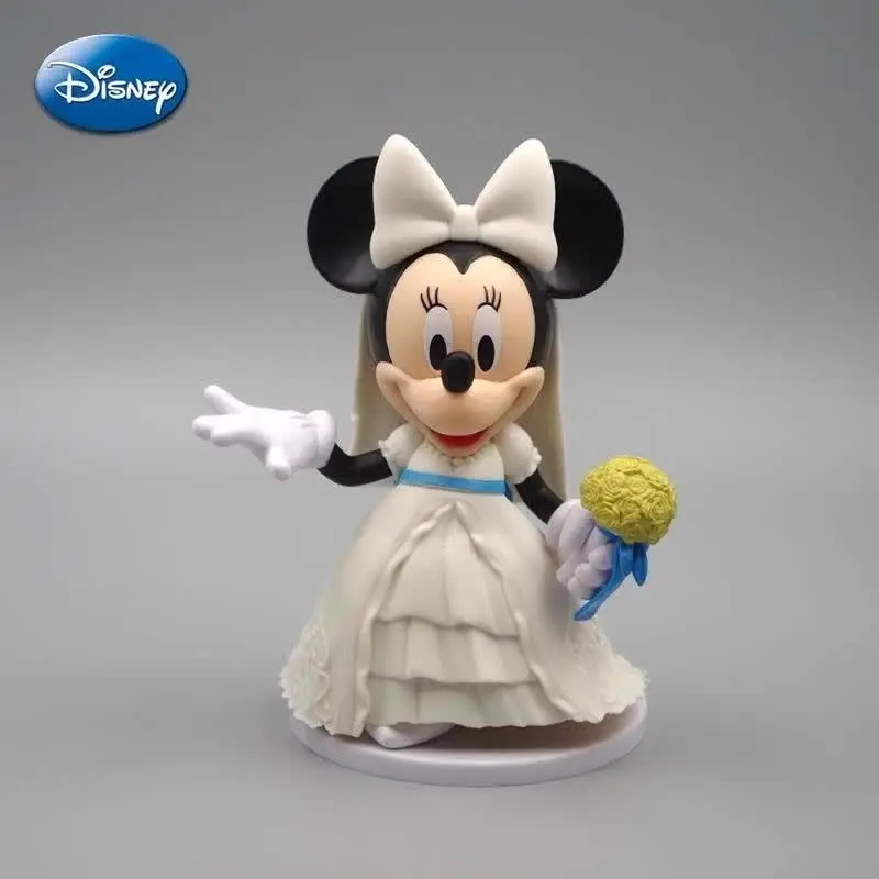 ディズニー　ミニー　デイジー　ウエディング　フィギュア　2点セット ミッキー&ミニー ドナルド＆デイジー ウエディング フィギュア
