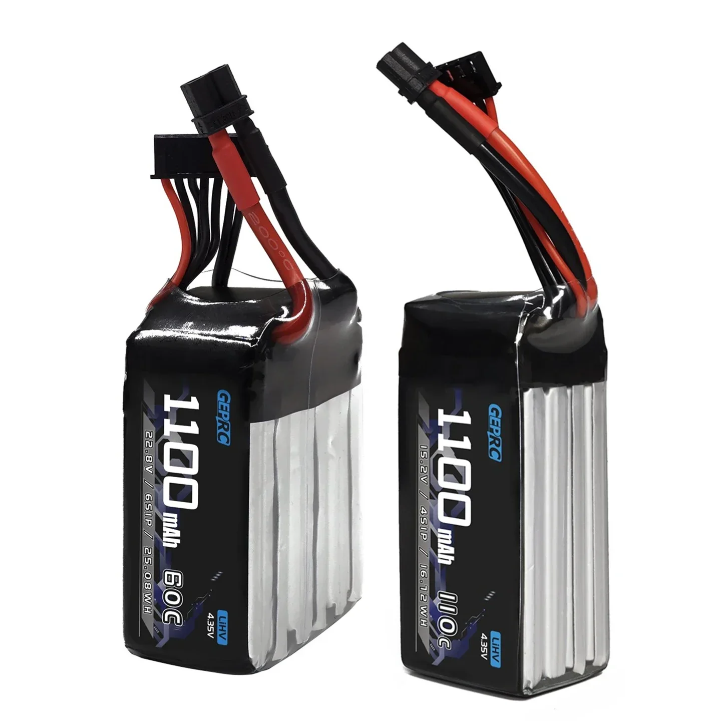 

GEPRC 1100mAh 4S/6S 60C 22.8V 110C 15.2V LiHV Battery 530mAh 660mAh 4S 6S 380mAh 90/180C 6S 1550mAh 60C Battery FPV