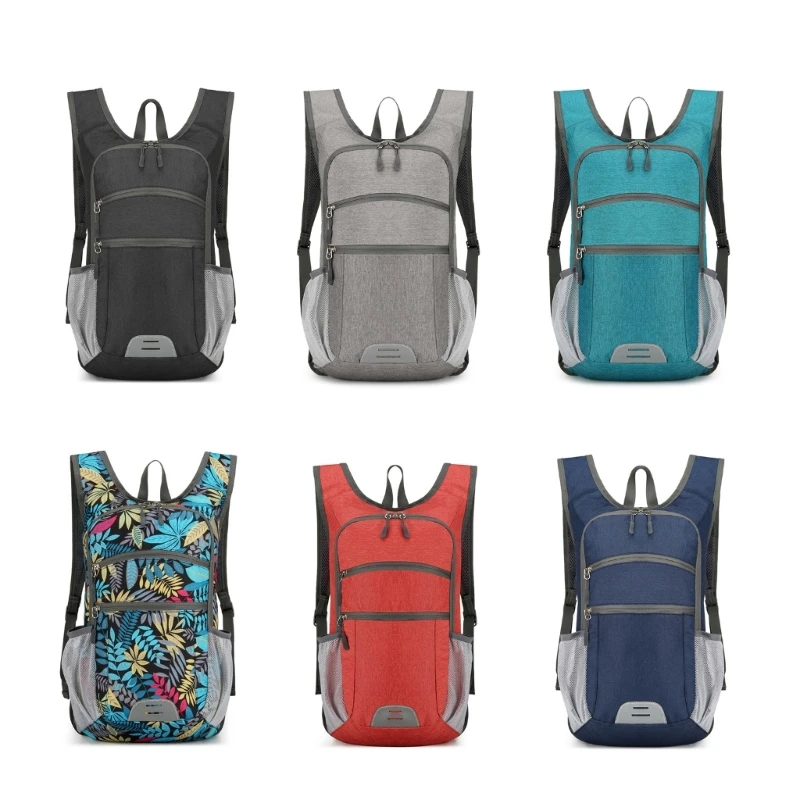 Travel Daypack Lightweight Packable Backpack Hiking Daypack Splashproof Bag for Outdoor Climbing Riding Camping Rucksack