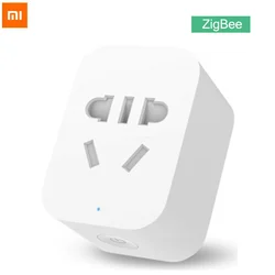 Xiaomi Smart Socket Plug Zigbee Version WiFi Wireless Remote Socket Adapter Power Timer Switch On And Off By Smart Mi APP