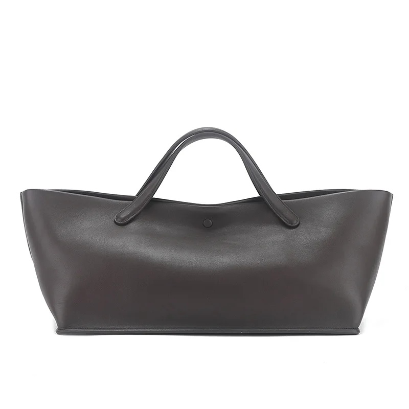 new minimalist high-end minimalist handbag urban commuting large capacity tote bag
