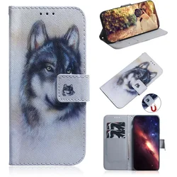 Stylish Painted Flip Leather Magnetic Phone Case Cover for OPPO A79 5G (ZH-1)