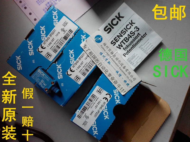 

SICK1064722 WTB9M4-3P3461S19 1064368 WL9G-3P1132P07