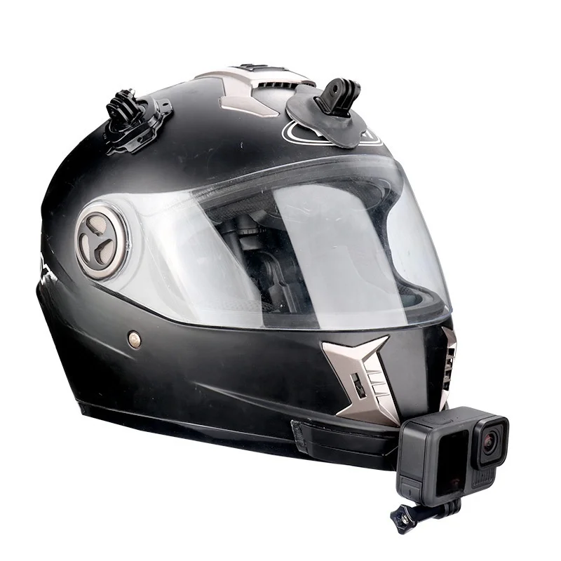 GoPro Hero11 10 블랙 풀페이스용 오토바이 헬멧 턱 스탠드 마운트 홀더, Yi DJI Go Pro 액션 카메라 액세서리용
