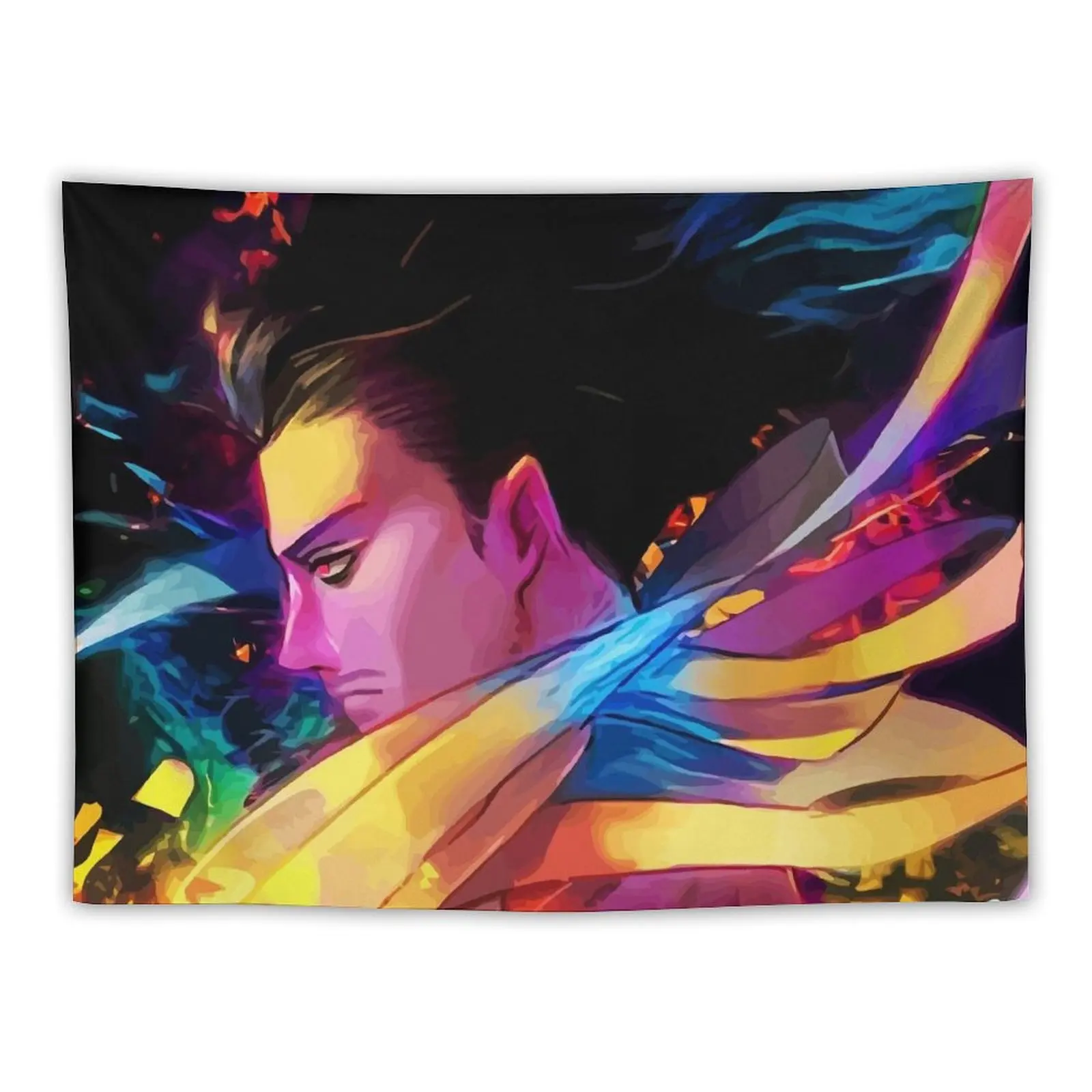

Neon Head Tapestry Tapete For The Wall For Bedroom Tapestry