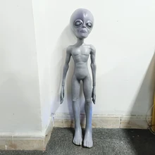  Halloween Latex Prop Alien Foam Filled Props UFO Roswell Martian Lil Mayo Area 51 Halloween Decorations 