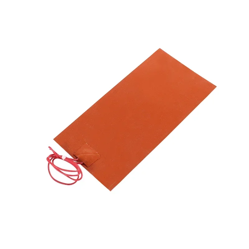 thumbnail image 1 of Almohadilla térmica de silicona de 5 V/12 V/24 V/220 V, 0,4 W, alfombrilla térmica de goma, placa de cama calefactora impermeable, almohadilla flexible para impresora 3D, herramienta para el hogar, 1 of 5