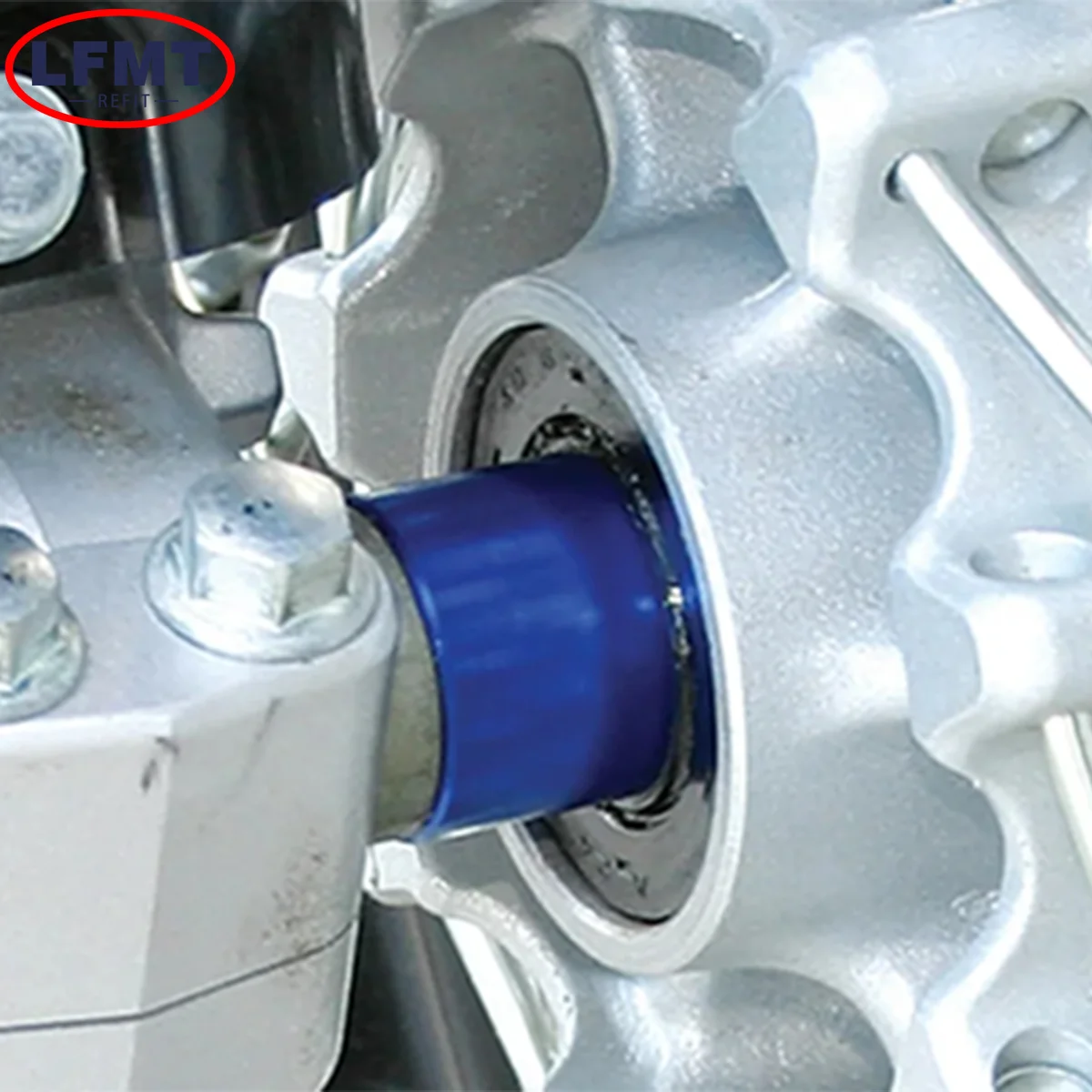 Motorrad Vorderrad Achse Hub Spacer Für Yamaha YZ250F YZ450F YZ250FX YZ450FX WR250F 450F YZ WR 2014-2021 Dirt Bike Motocross – Detail 2
