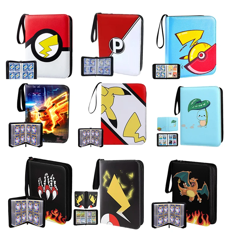 

Альбом для карт Pokemon, 4 карты на странице, 50 страниц