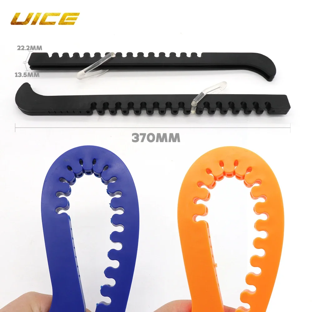 1 Pair Ice Skating Shoes Blade Cover Portable Universal Ice Skate Skates Adjustable Protective Skate Blade Accessories