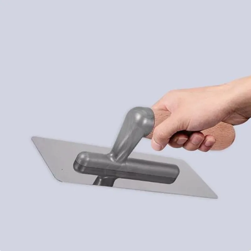 2Pcs Stainless Steel Trowel Tool Batch Wall Shovel Tool Putty Cement Finishing Concrete Trowel