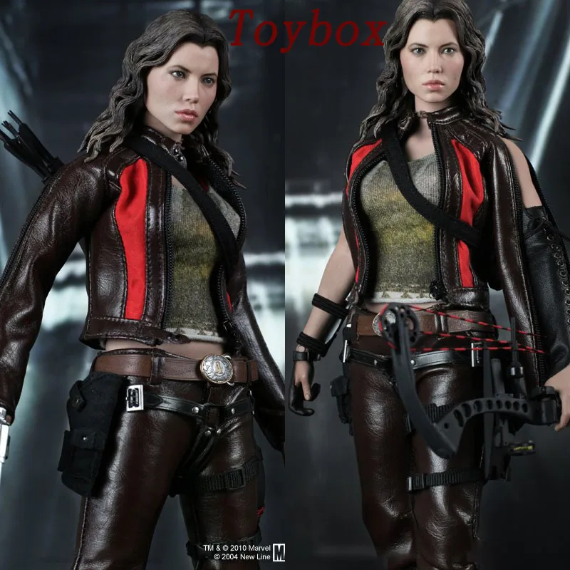 Hottoys Mms128 1/6 Frontale Whistler Blade Trinity Movie Femminile Archer Vampire Hunter Mini 12 "Set Completo Fan Hobby Model Toys