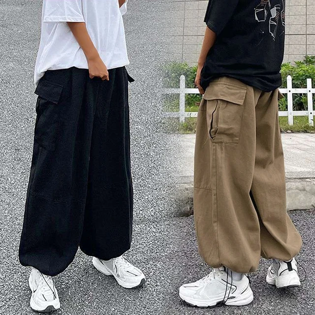 Y2k Streetwear Cargo Pants Women Oversize Loose Harajuku Big