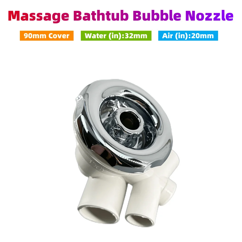 

V-образная массажная ванна с крышкой из АБС-пластика, 90 мм, 32 мм