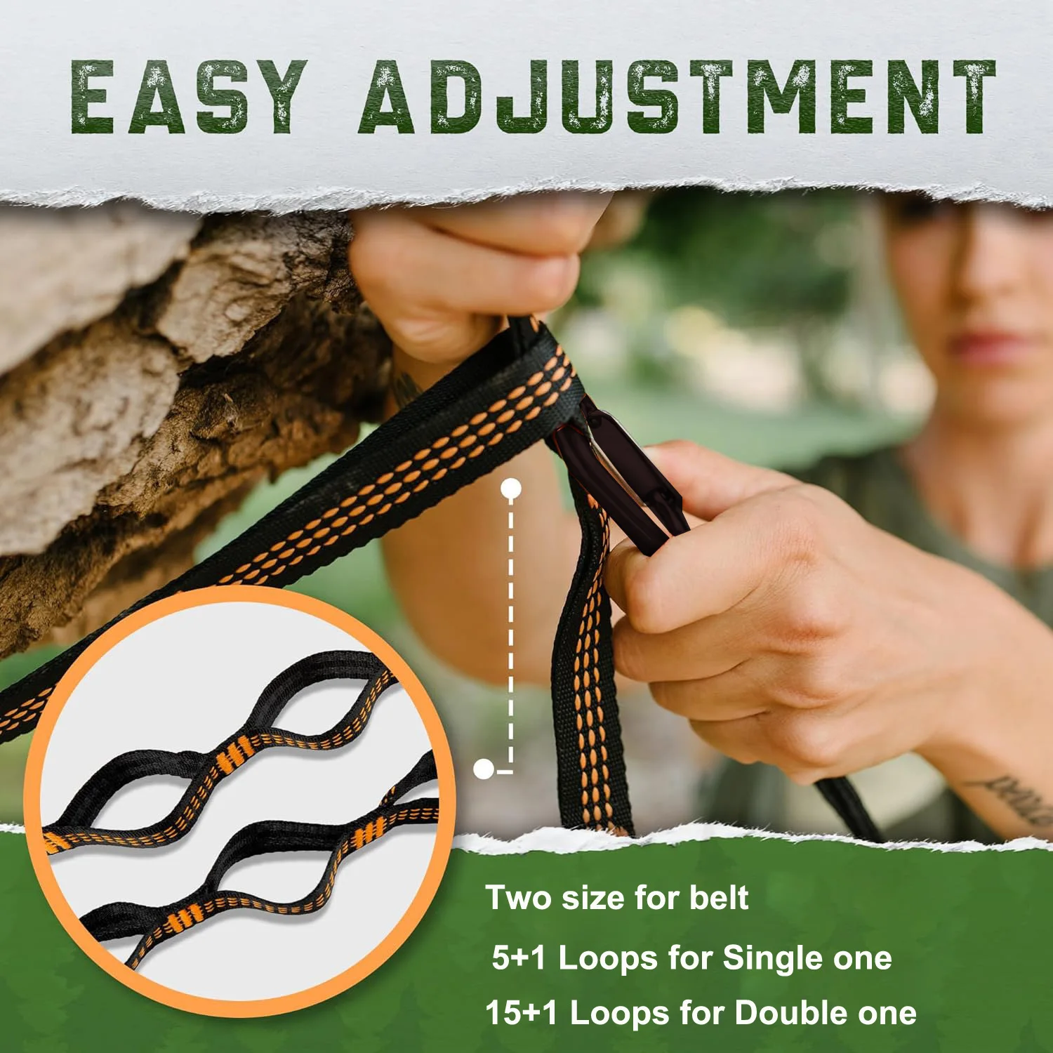 Camping Hammocks double and single portable with straps lightweight nylon parachute suitable for outdoor camping hammock double hammock
