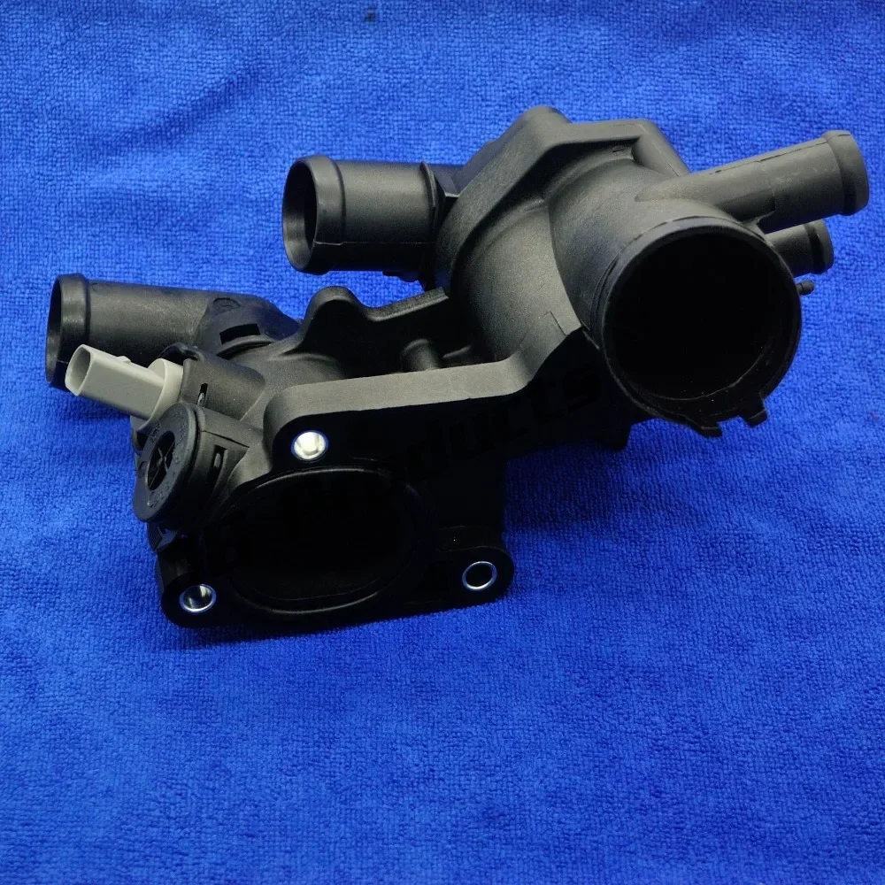 Thermostat Housing Water Outlet with sensor/032 121 111AP /032121111AN/032121111BG For SEAT CORDOBA Volkswagen Polo SKODA FABIA
