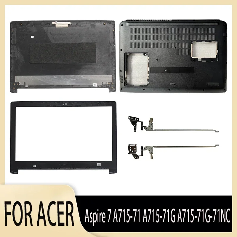Aspire 7 A715-71 A715-71G A715-72G N17C4 노트북 LCD 뒷면 커버, 전면 베젤 커버, 하단 베이스 케이스, ..