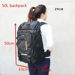 Versatile Outdoor Backpack for Travel, Sports, and Hiking (50L black)
