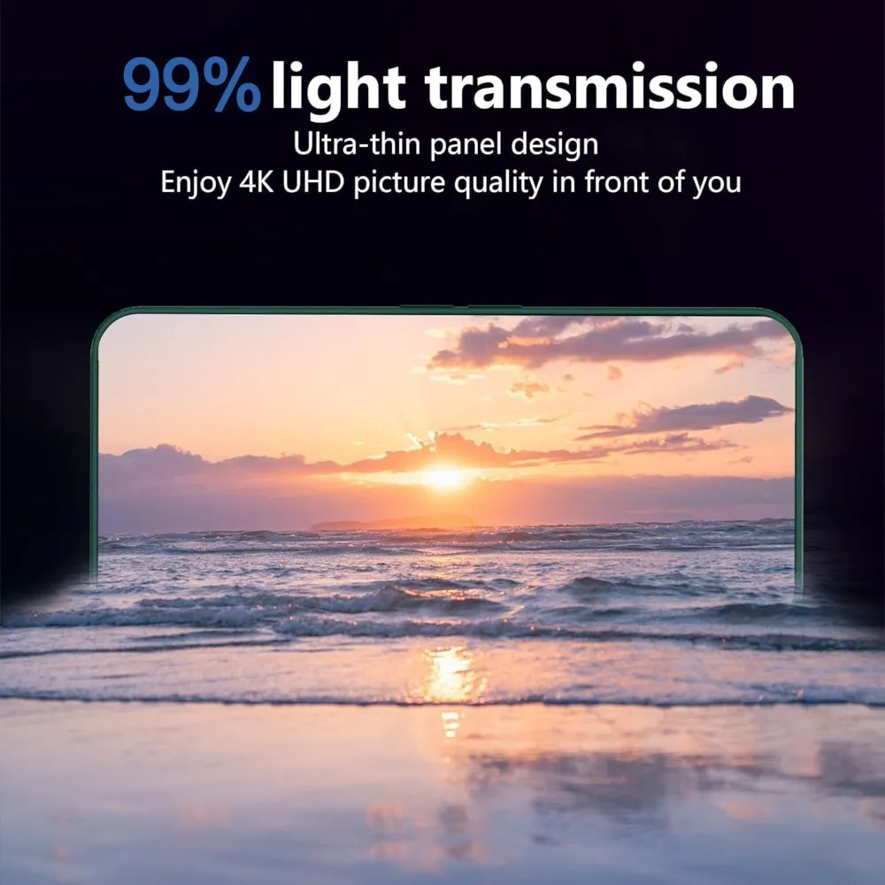 Premium 4-Pack Tempered Glass Screen Protectors - HD Clear, Case Friendly, Anti-Scratch Protective Films