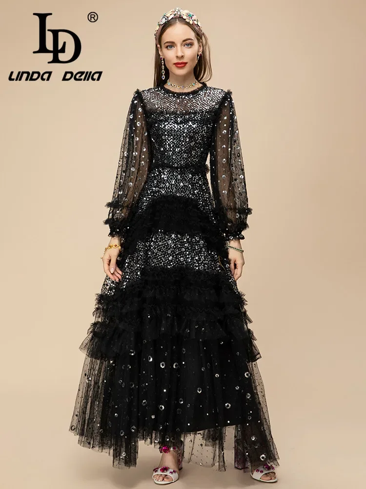 DELLA DRESS - Black