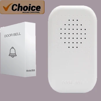 DC12V Wired Doorbell with Voice Prompt - IP54 Waterproof Access Control Intercom for Security Systems by Commercial/Residential 1