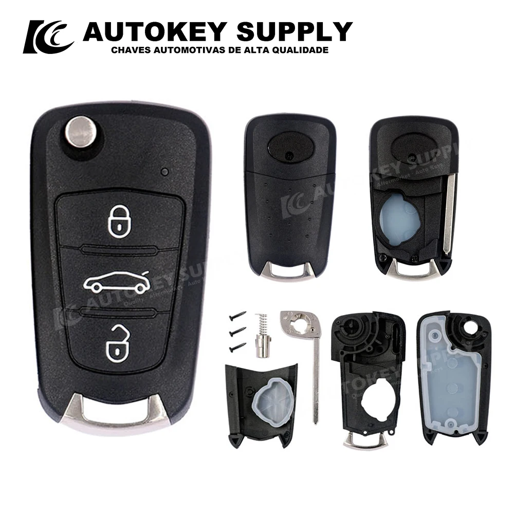 ForGreat Wall New C30 Shell chiave pieghevole 3 pulsanti Autokeysupply AKGAF102 - S219b3ab12b554f008f4a6a3b6993505er