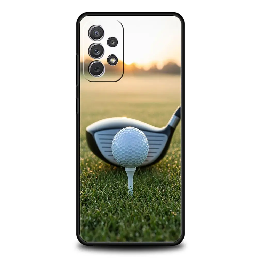 Modern Golf-Themed Smartphone Case - Sleek and Durable Design