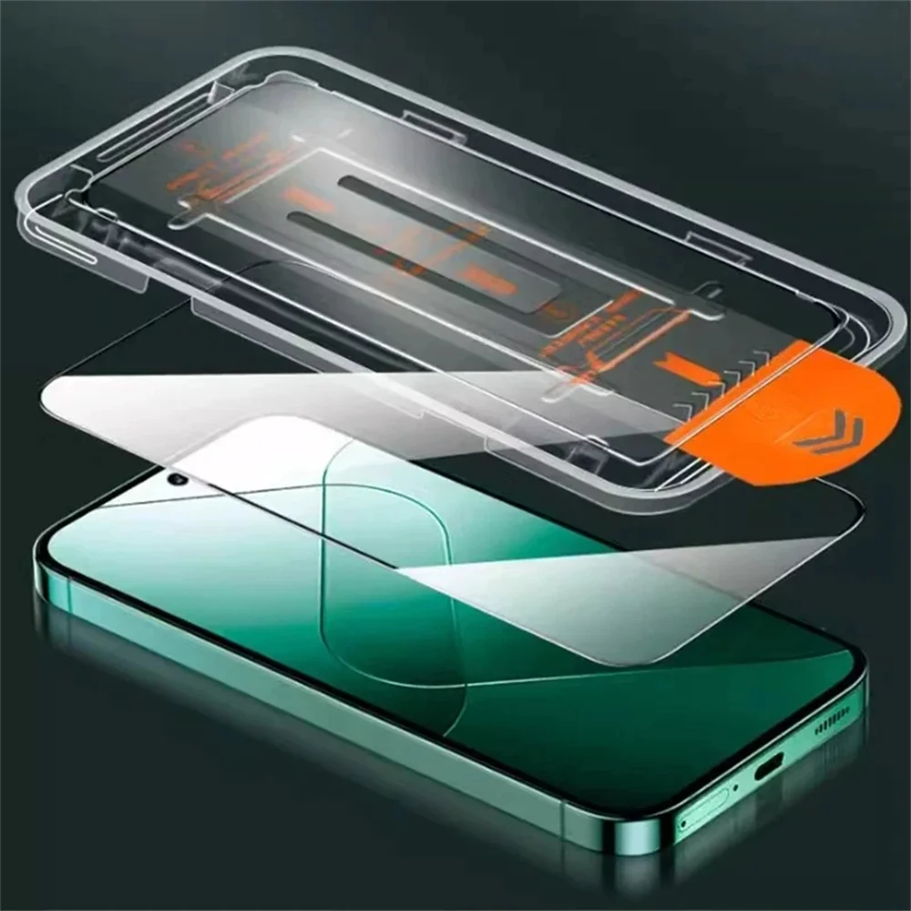 Premium Tempered Glass Screen Protector with Oleophobic Coating - Dust-Free Packaging